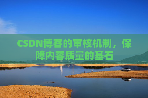 CSDN博客的审核机制，保障内容质量的基石